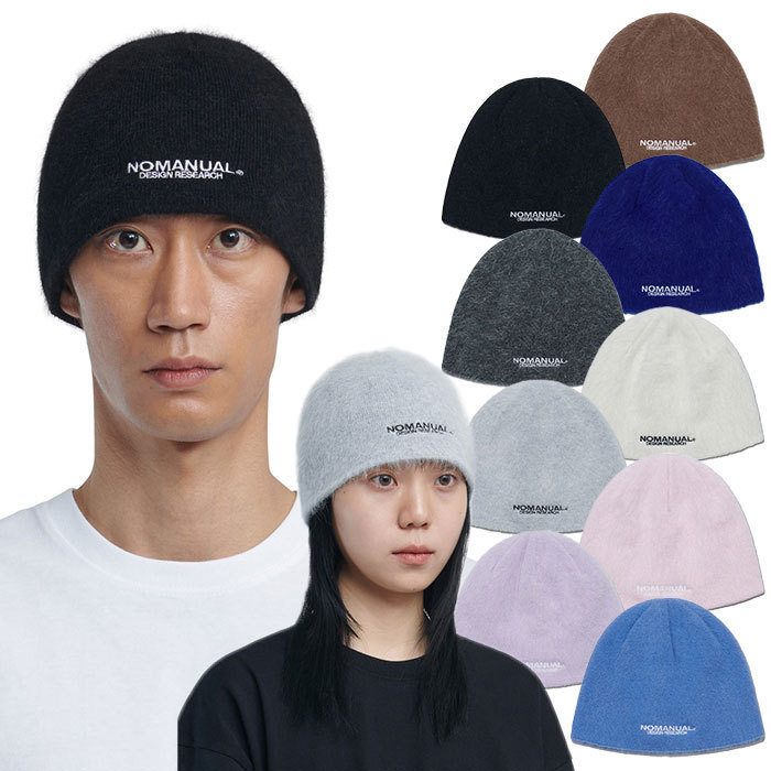 ☆Newjeans へイン着用☆NOMANUAL☆ビーニー☆NM HAIRY BEANIE
