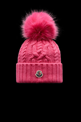 ニット帽 ポンポン MONCLER(モンクレール) - ブランド通販のBUYMA
