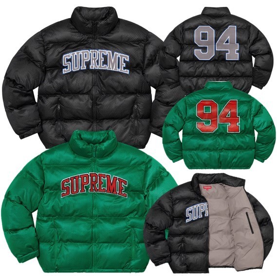 Supreme シュプリーム Mesh Jersey Puffer Jacket SS23 WEEK2 (Supreme