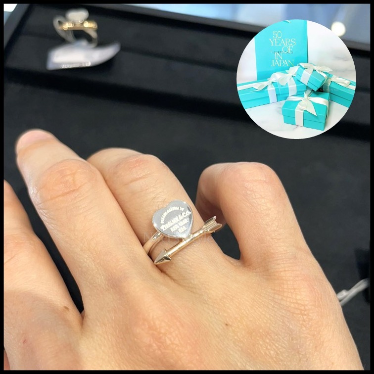 Tiffany ティファニー リング 指輪 ラブストラック ハート タグ