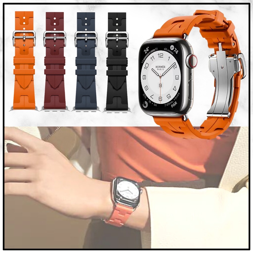 HERMES】Apple Watch/Single Tour/Deployment Buckle Kilim/41 (HERMES