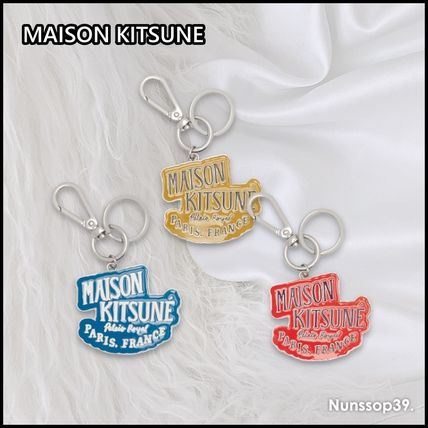 ブルー（青）系 MAISON KITSUNE(メゾンキツネ) キーケース・キーリング