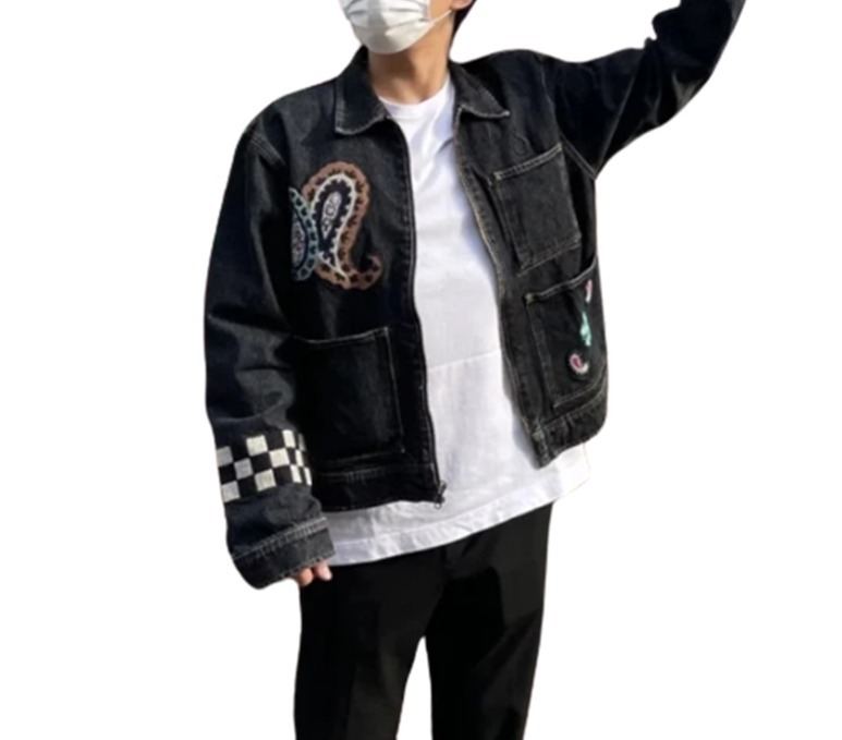 ☆人気☆Stussy x Noma t.d. Denim Zip Work Jacket Washed Bk