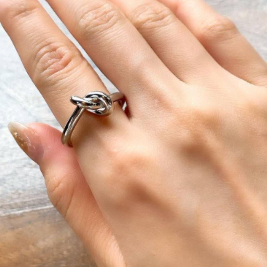 □CELINE□ セリーヌ ノット リング シルバー (CELINE/指輪・リング