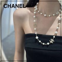 入手困難【CHANEL】大人気 パールネックレス ロングネックレス (CHANEL