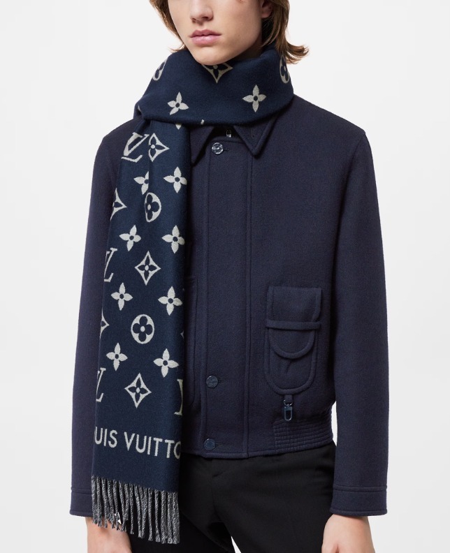 ☆安心の国内発送☆ LV マフラー・オール アバウト モノグラム