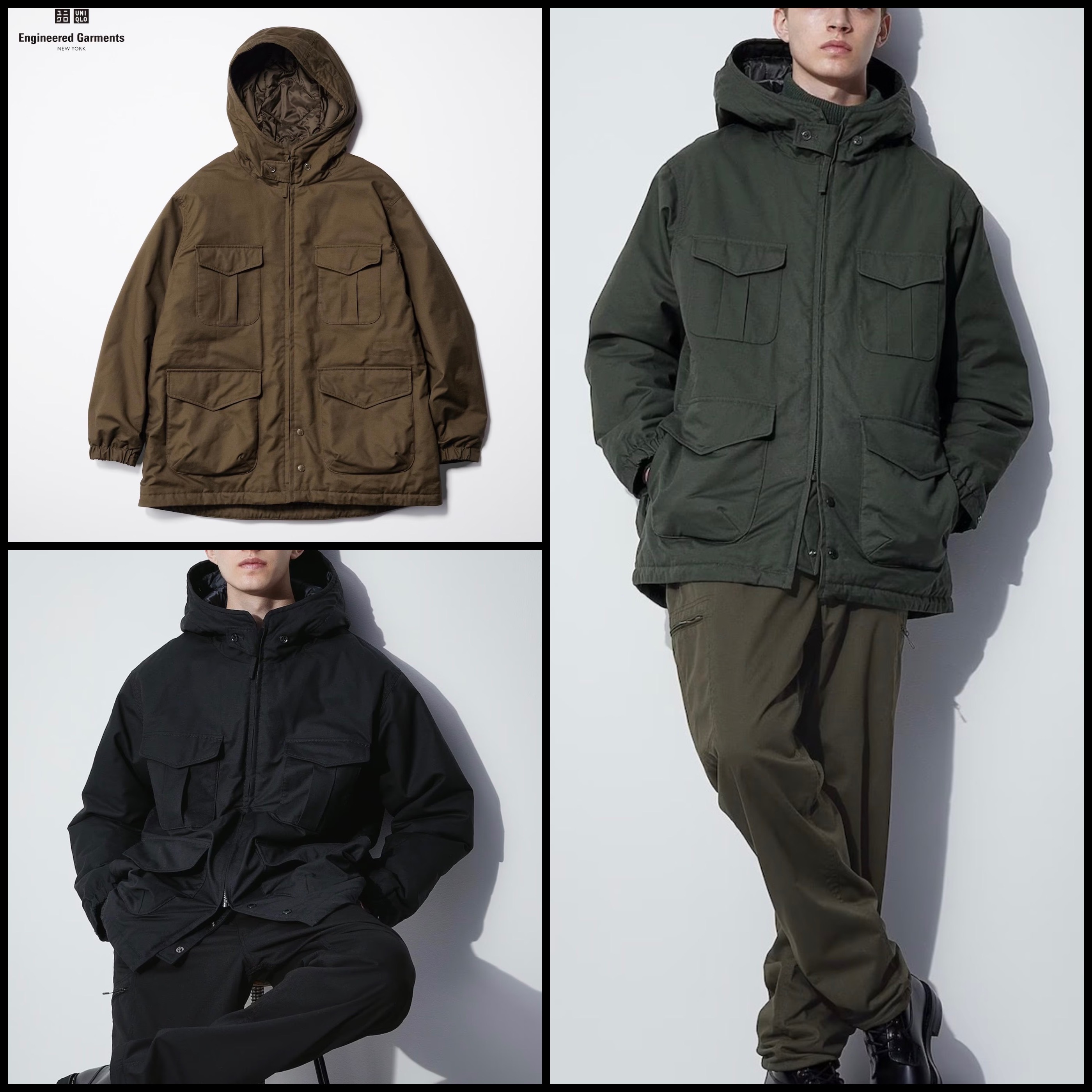 日本未発◇ UNIQLO x Engineered Garments ◇Utility ジャケット