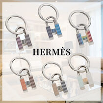 お洒落に】HERMES《カデナ・クイズ・レインボー》キーホルダー (HERMES