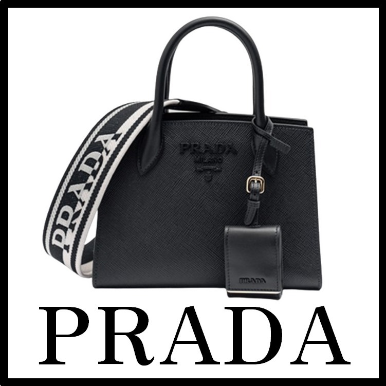 ☆関税込☆PRADA☆クリステン サフィアーノ レザー バッグ☆ (PRADA