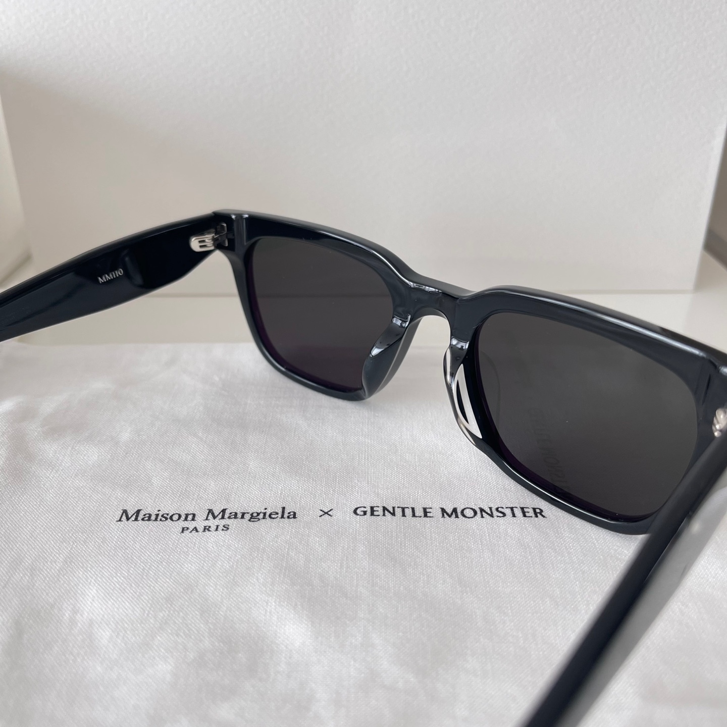 Maison Margiela X GENTLE MONSTER】MM110 01 (BLACK) (Gentle Monster
