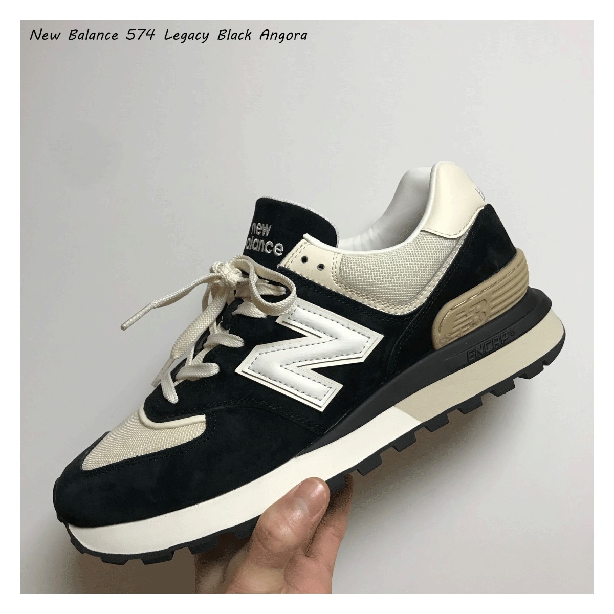 大人気!!!!! ☆New Balance ☆ 574 Legacy Black Angora (New Balance