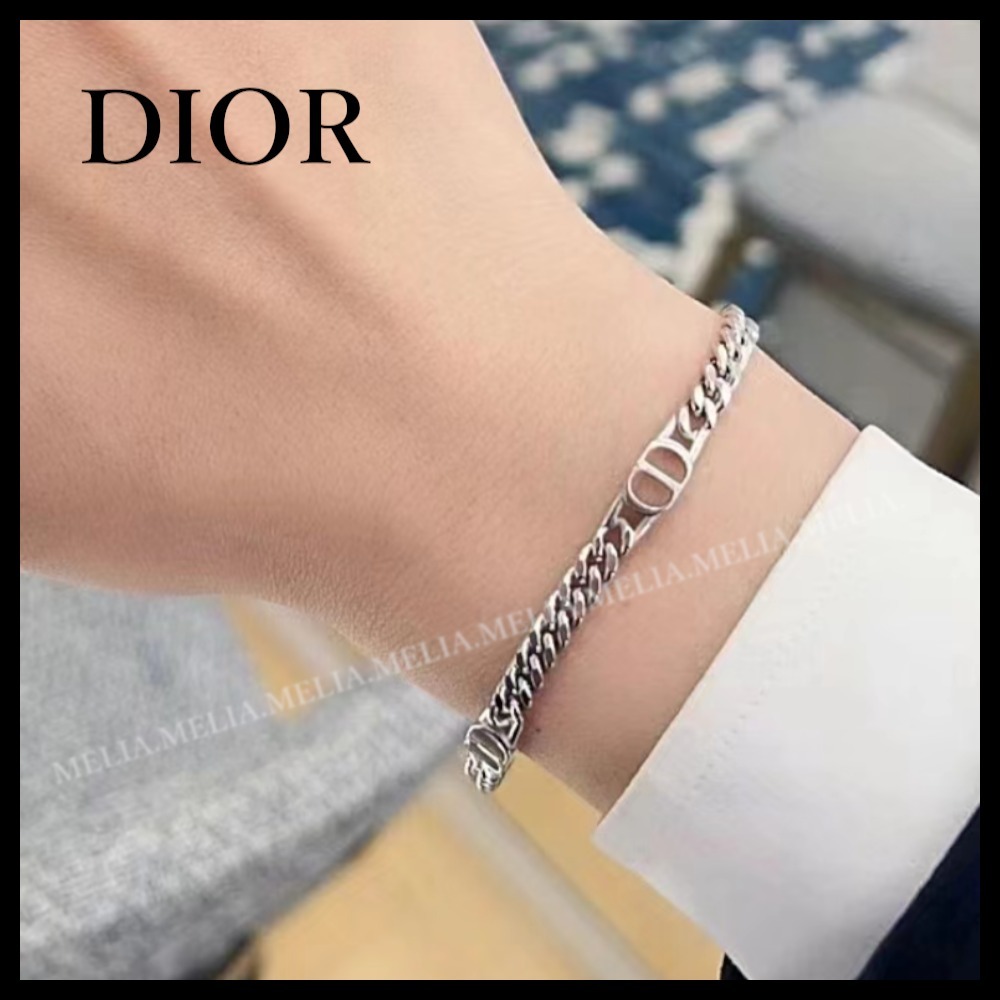 ギフトもお奨め♪】DIOR CD ICON チェーンリンク ブレスレット (Dior