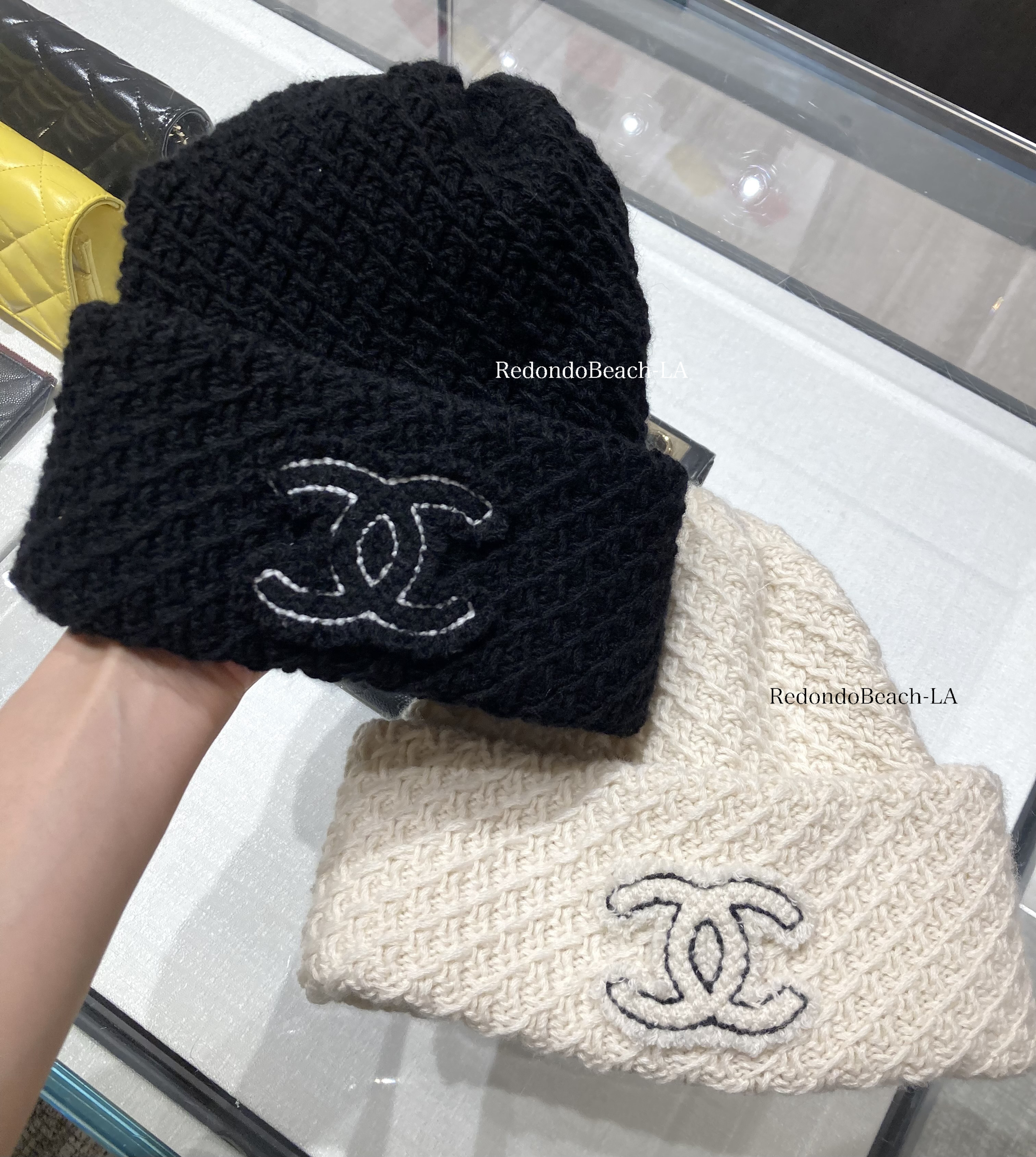 この秋冬はコレでお洒落】CHANEL☆ニット帽☆24A限定 (CHANEL/ニット