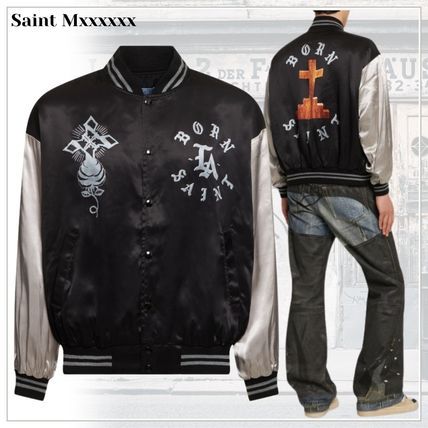 希少Sサイズ】セント マイケル VARSITY JACKET スカジャン 希少Sサイズ