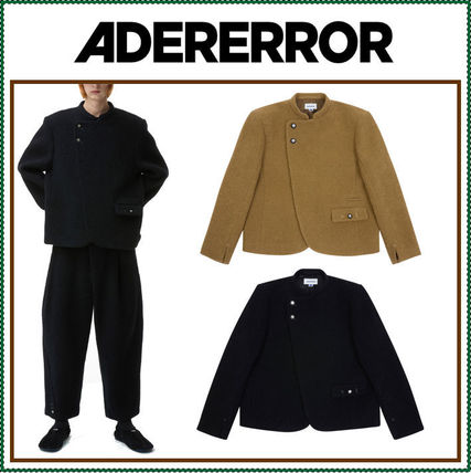 ブラウン（茶色）系 M ADERERROR(アーダーエラー) ダウンジャケット