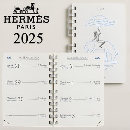 エルメスより「2025年度手帳レフィル」が登場♪｜Glanzendのパーソナル