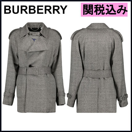 ウール Burberry(バーバリー) トレンチコート(レディース) - 海外通販