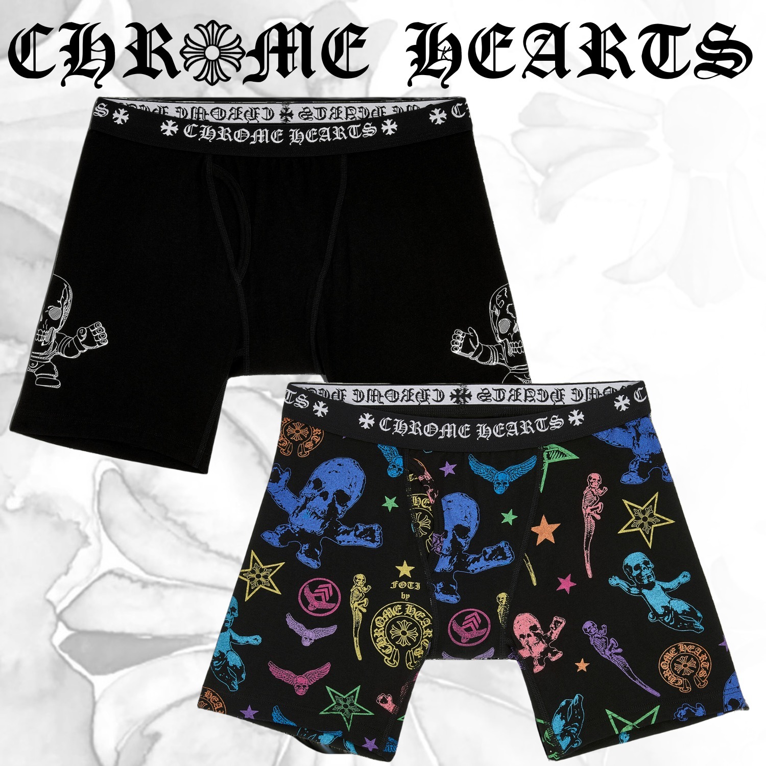 Chrome Hearts クロムハーツ FOTI ロング ボクサーブリーフ (CHROME