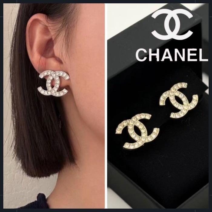 ◇大ぶりCCマークがシンプルかわいい◇CHANEL ピアス 24K (CHANEL