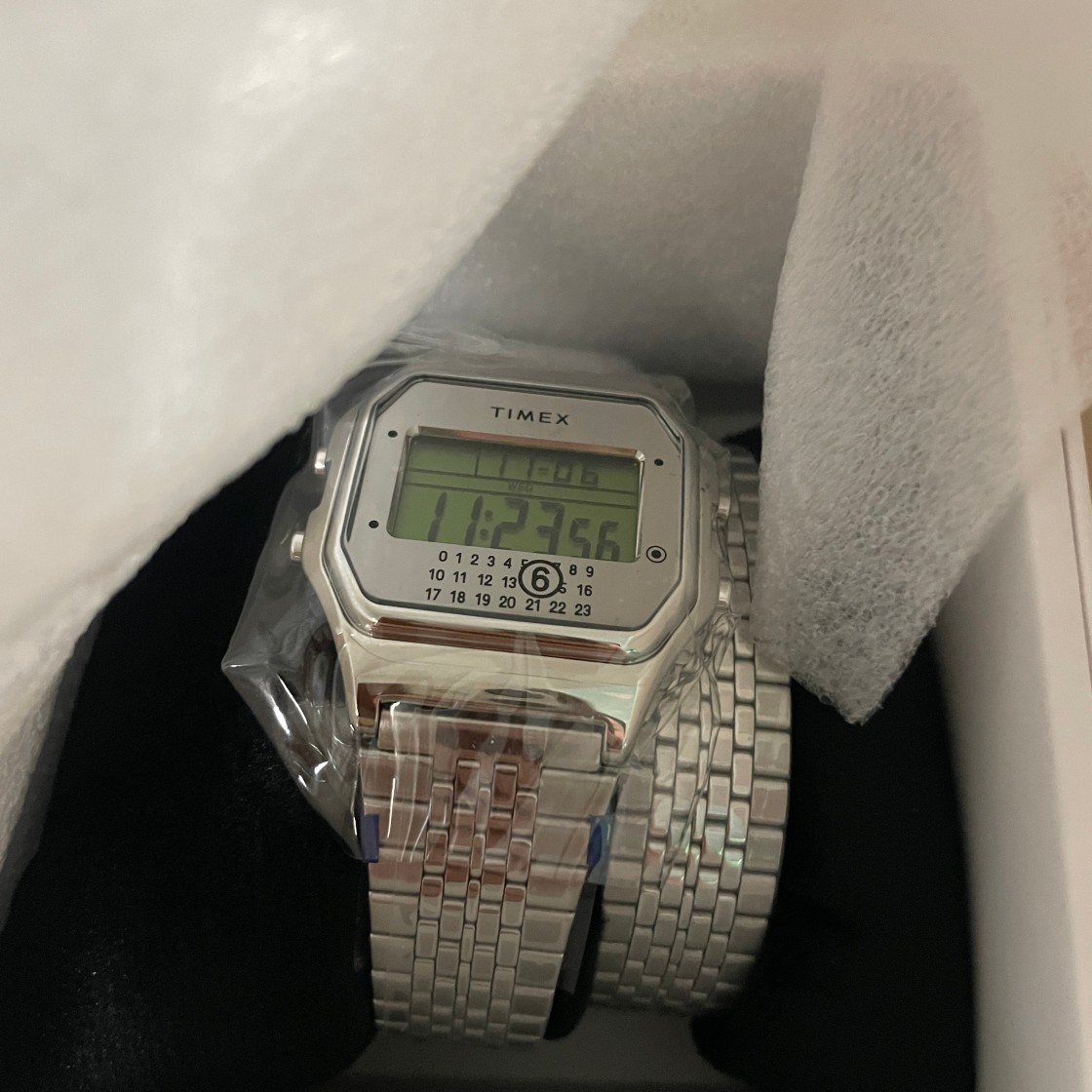 Timex x MM6 Maison Margiela】T80 Gift Set w Extra Bracelet (MM6