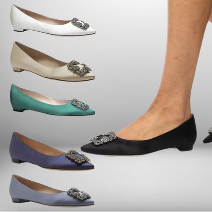 グレー（灰色）系 Manolo Blahnik Hangisi(マノロブラニク) - ブランド