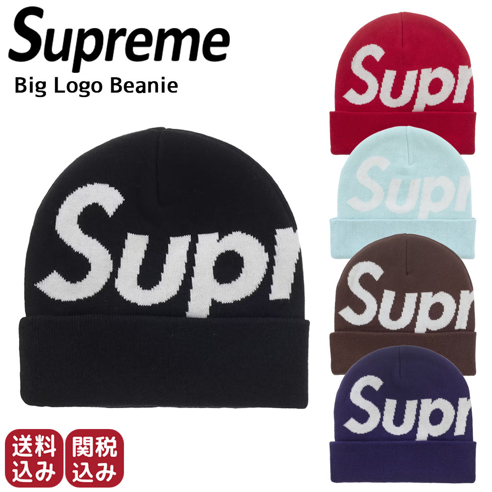 Supreme☆定番☆Big Logo Beanie ビッグロゴ ビーニー (Supreme/ニット
