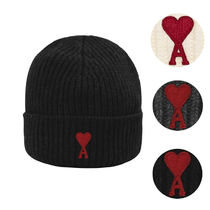 AMI PARIS ハートロゴ ニットキャップ ビーニー (AMI PARIS/ニット