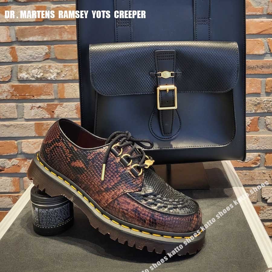 Dr Martens☆RAMSEY YOTS CREEPER☆スネークスキン (Dr.Martens