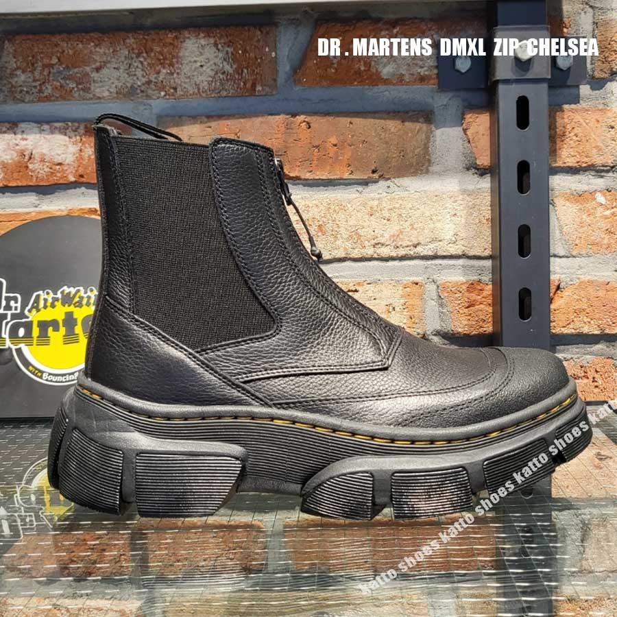 Dr Martens☆DMXL ZIP CHELSEA BOOTS☆兼用☆BLACK (Dr.Martens