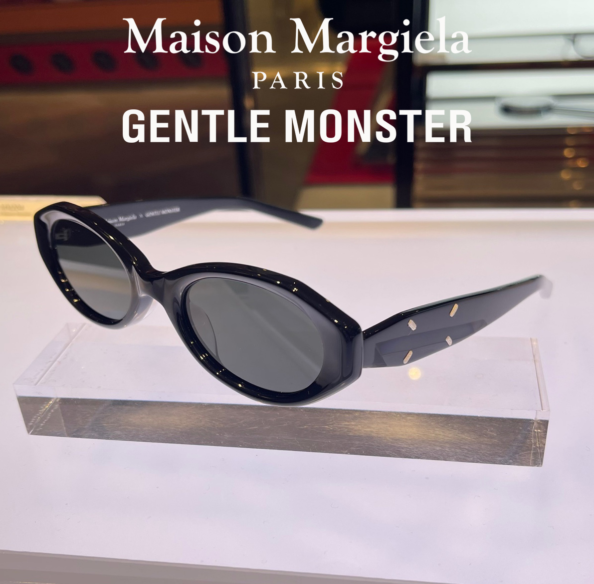 Maison Margiela X GENTLE MONSTER】 MM204 01 (Gentle Monster
