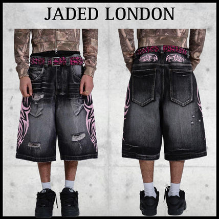 JADED LONDON(ジェイデッドロンドン) ハーフ・ショートパンツ(メンズ