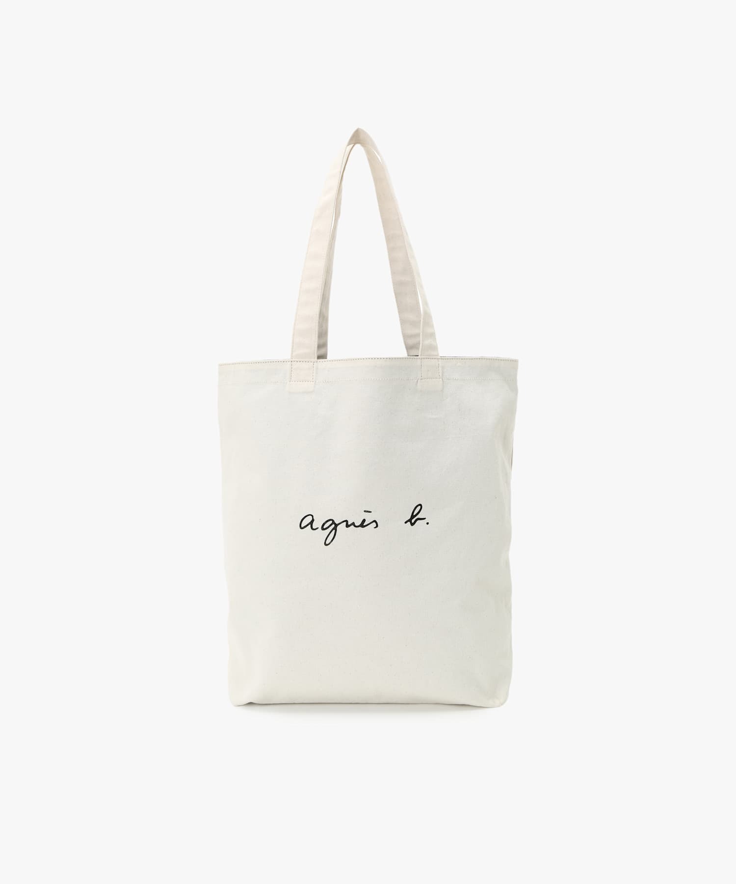 Agnes b. VOYAGE FEMME] リバーシブル ロゴトートバッグ (Agnes b