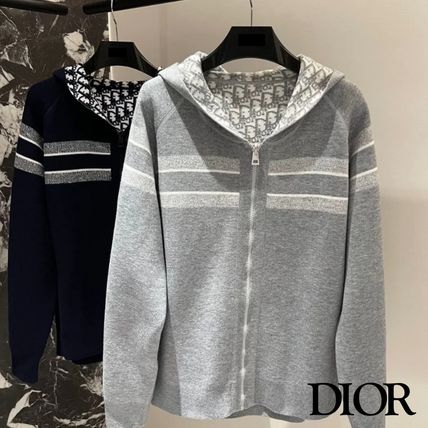 グレー（灰色）系 Dior(ディオール) パーカー・フーディ(レディース