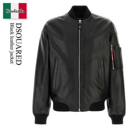 D SQUARED2(ディースクエアード) レザージャケット(メンズ) - ブランド