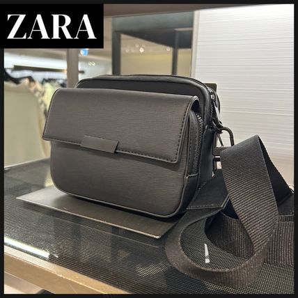 ZARA】テクスチャードクロスボディバッグ (ZARA/ショルダーバッグ