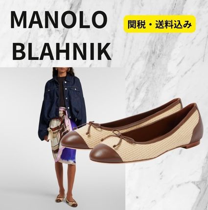 Manolo Blahnik(マノロブラニク) フラットシューズ(レディース