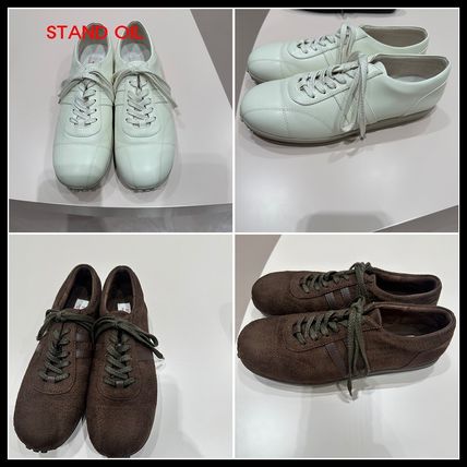 ブラウン（茶色）系 STAND OIL(スタンドオイル) スニーカー(レディース