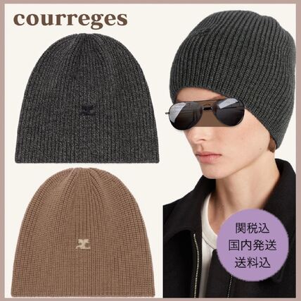 Courreges(クレージュ) ニットキャップ・ビーニー(レディース