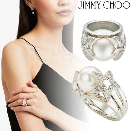 シルバー（銀色）系 Jimmy Choo(ジミーチュウ) 指輪・リング