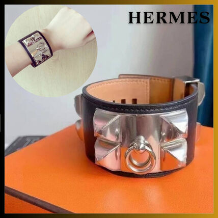 ブラック（黒）系 HERMES Collier de Chien(エルメス コリエドシアン