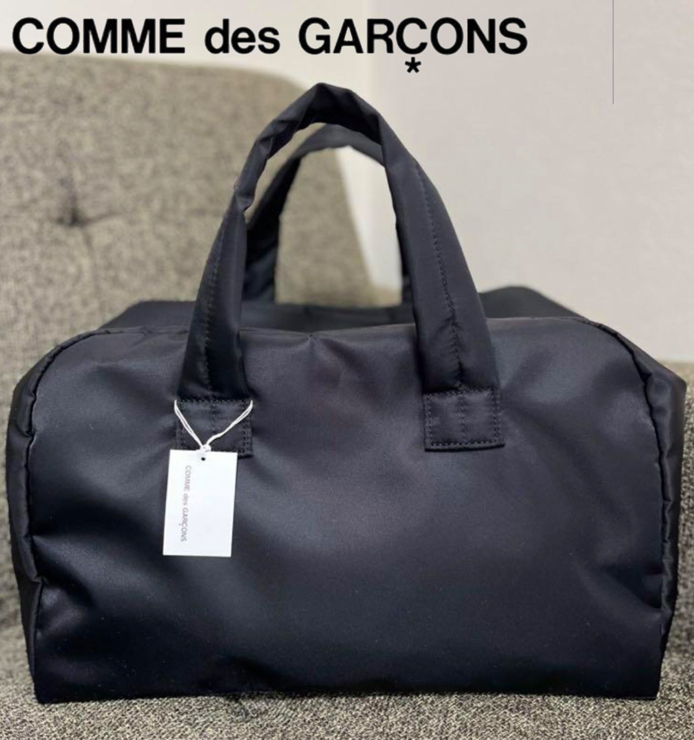 希少】COMME des GARCONS ナイロンバッグ M ミディアムサイズ (COMME