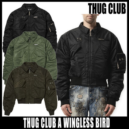 ナイロンジャケット Thug Club(サグクラブ) メンズ - ブランド通販のBUYMA