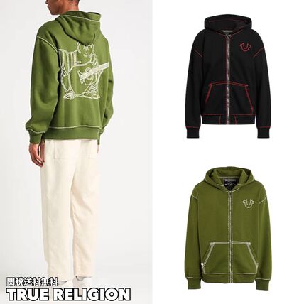 グリーン（緑）系 TRUE RELIGION(トゥルーレリジョン) パーカー
