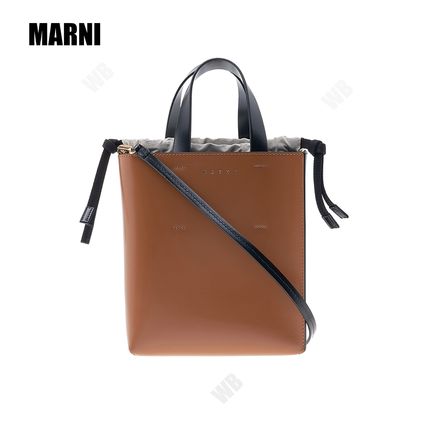 ブラウン（茶色）系 MARNI(マルニ) トートバッグ(レディース