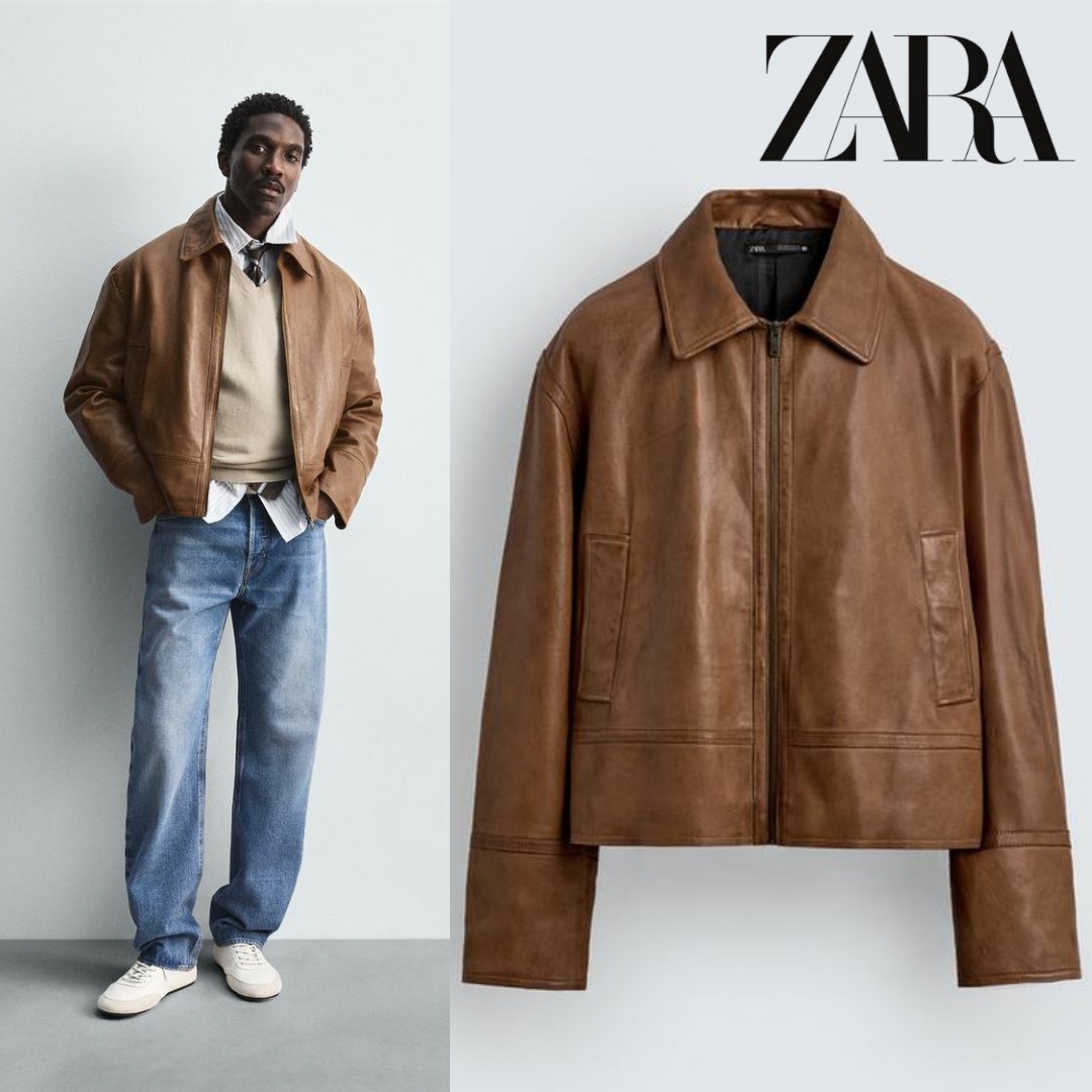 ZARA］レザージャケット LIMITED EDITION (ZARA/レザージャケット