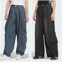 adidas】SOFT DENIM CARGO PANTS デニム カーゴ パンツ (adidas/デニム