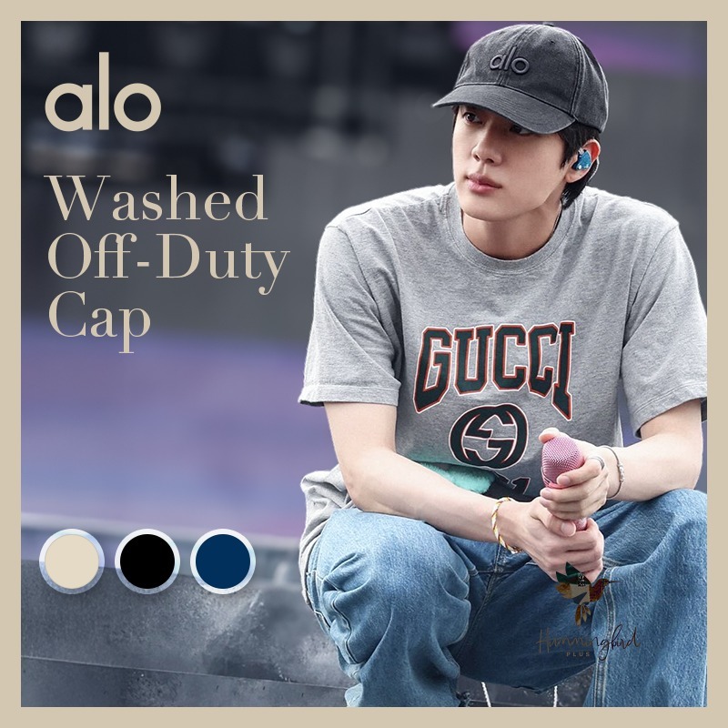 Alo Yoga】 オフデューティーキャップ Washed Off-Duty Cap (ALO Yoga