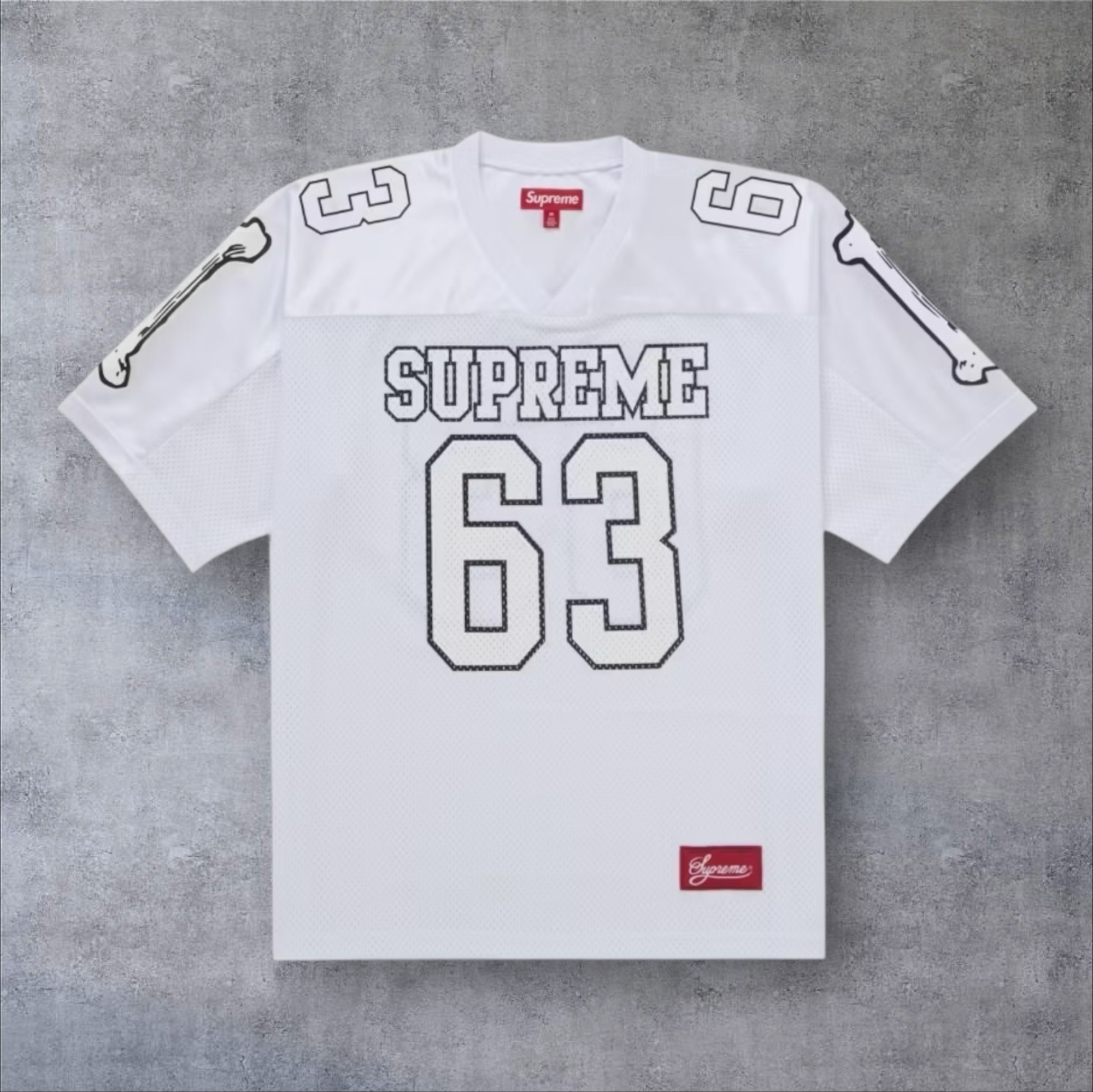 2025FW】Supreme Bones Football Jersey (Supreme/シャツ) 121672166