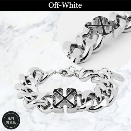 White x シルバー（銀色）系 Off-White(オフホワイト) ブレスレット