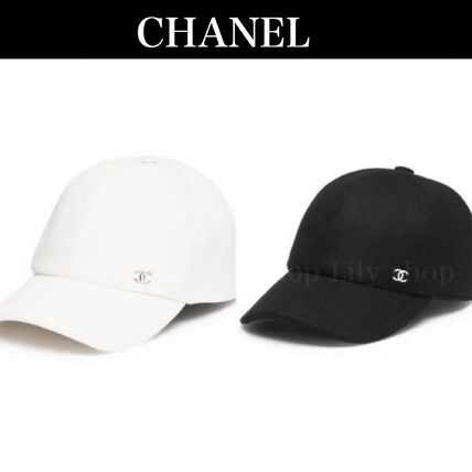 ホワイト（白）系 CHANEL(シャネル) キャップ(レディース) - ブランド